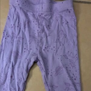 🔥5 for 20🔥 Purple Unicorn Print Leggings 3T